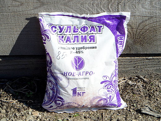 удобрение для перца в теплице сульфат калия